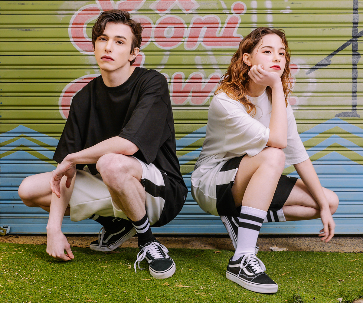 어반에이지 트랙 하프 트레이닝 팬츠