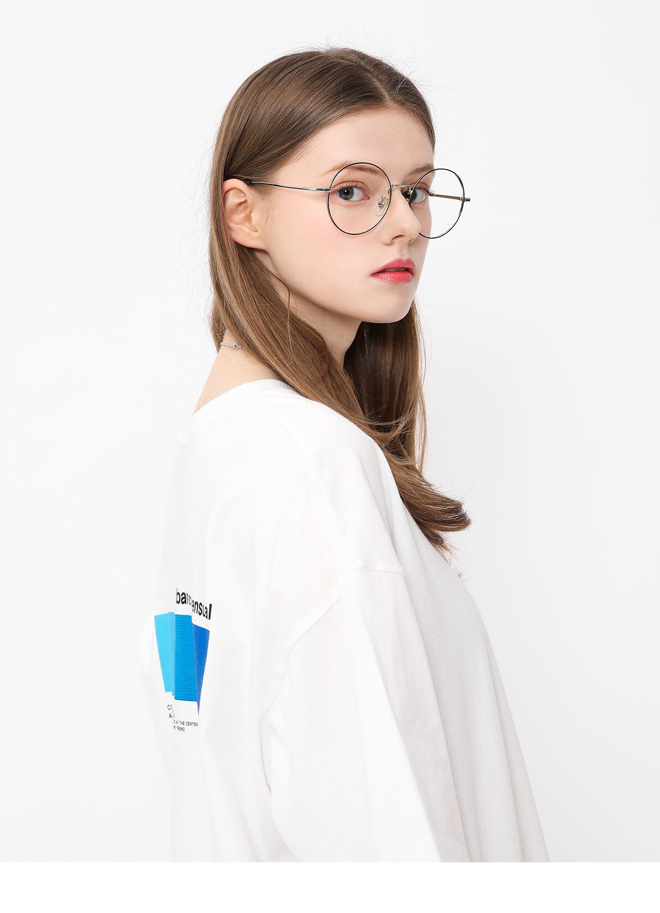 (1+1)리트머스 블루 오버 반팔